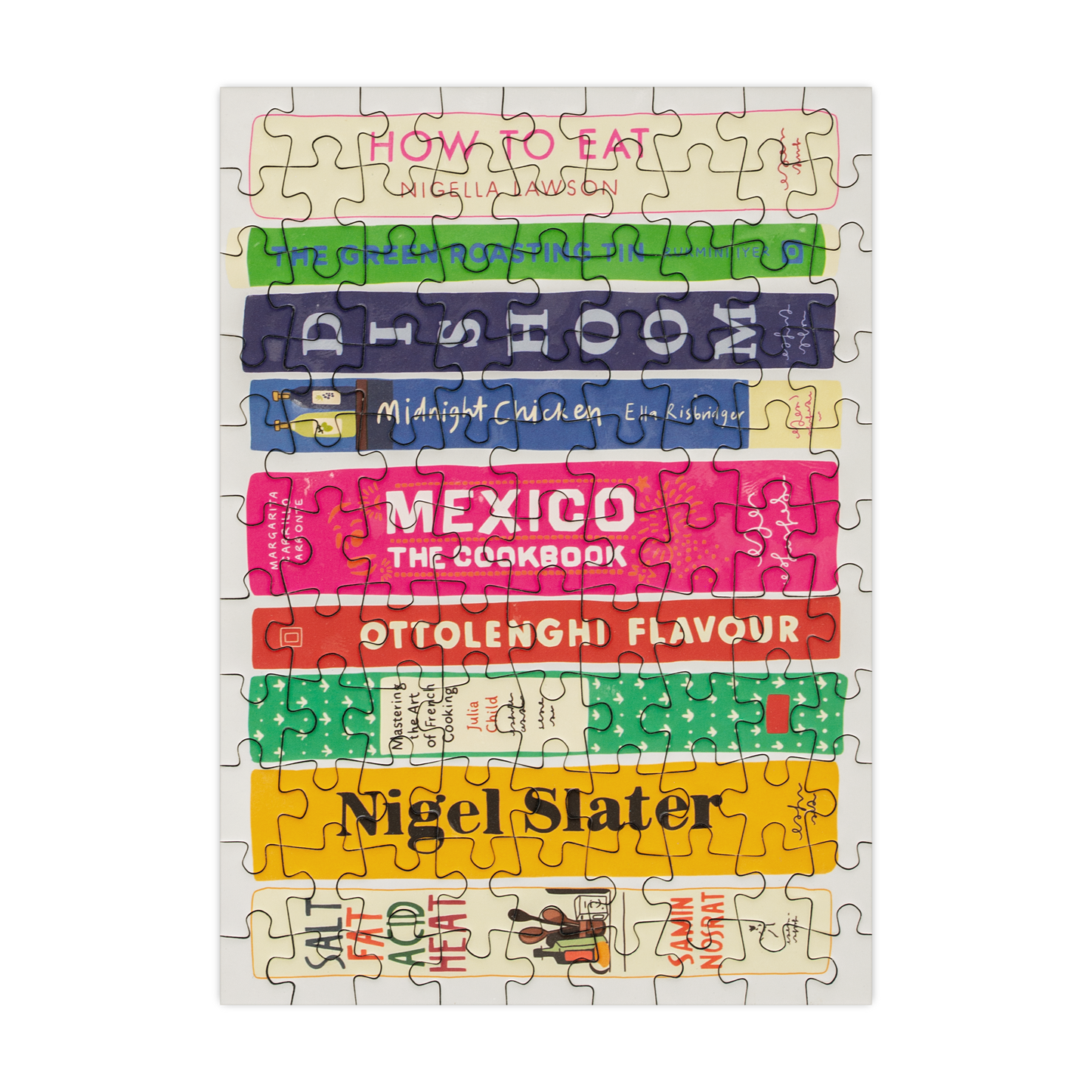 Cook Books: Mini Jigsaw Puzzle