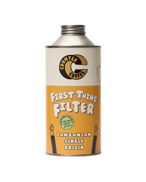 First Thing Filter: Tanzanian Single Origin Coffee