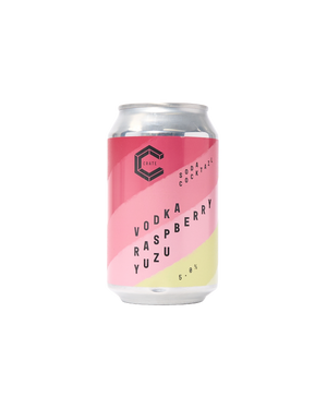 Vodka, Raspberry & Yuzu Soda Cocktail