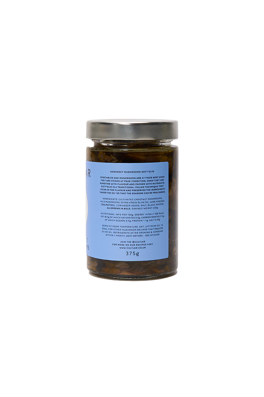 Preserved Somerset Mushrooms