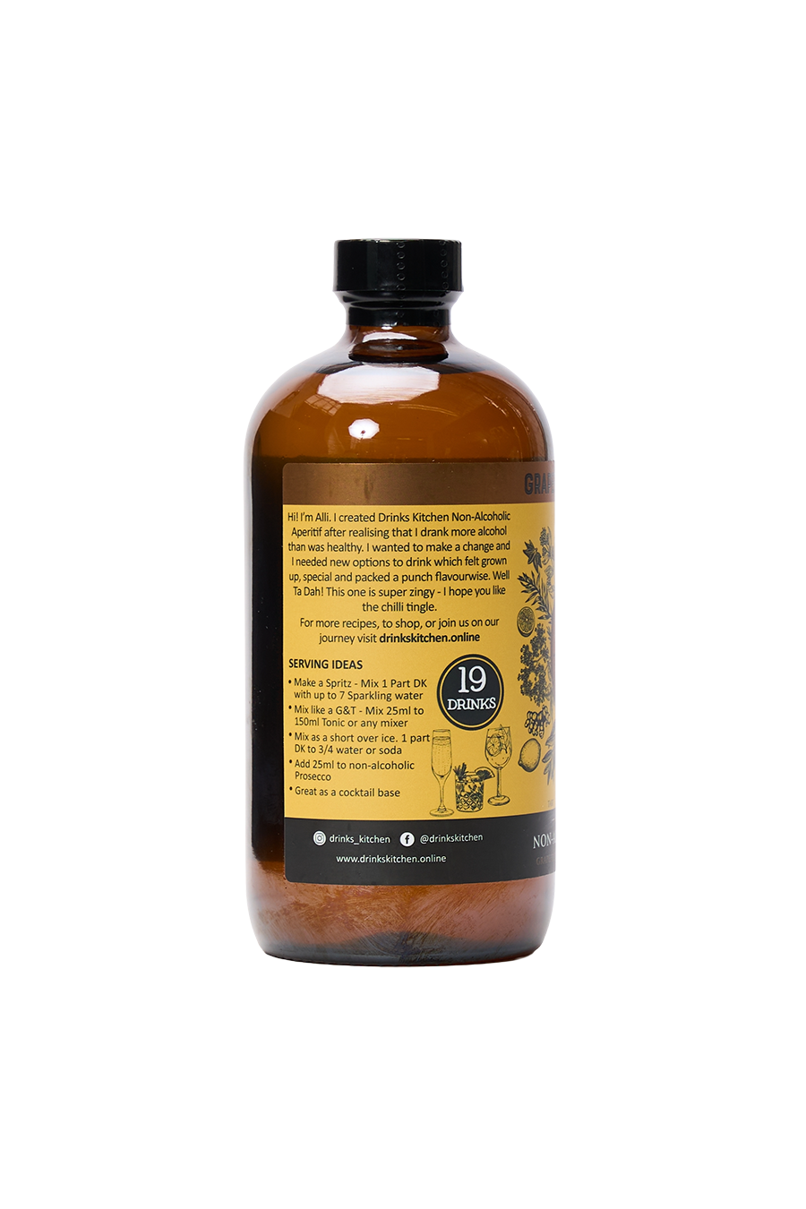 Grapefruit Piquante: Non-Alcoholic Aperitif