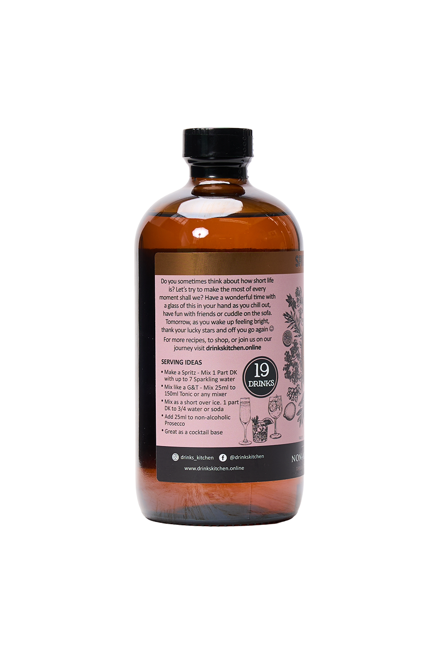 Spiced Rhubarb: Non-Alcoholic Aperitif