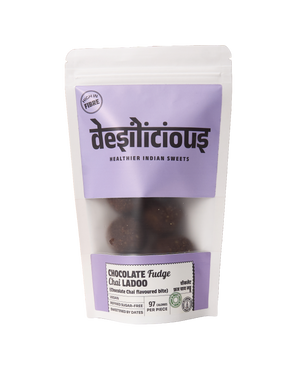 Chocolate Fudge Chai Laddoo