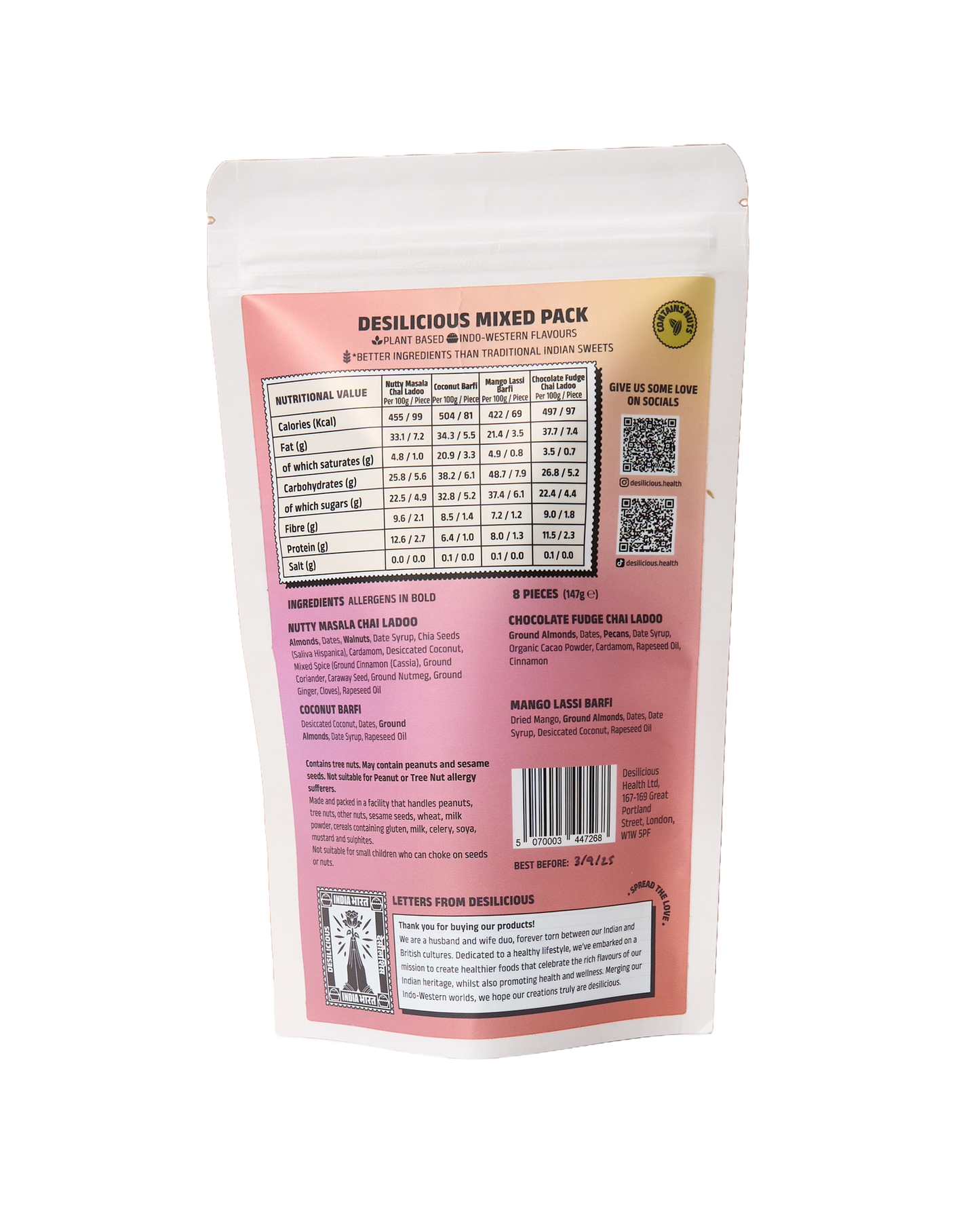 Laddoo & Barfi Mixed Pack