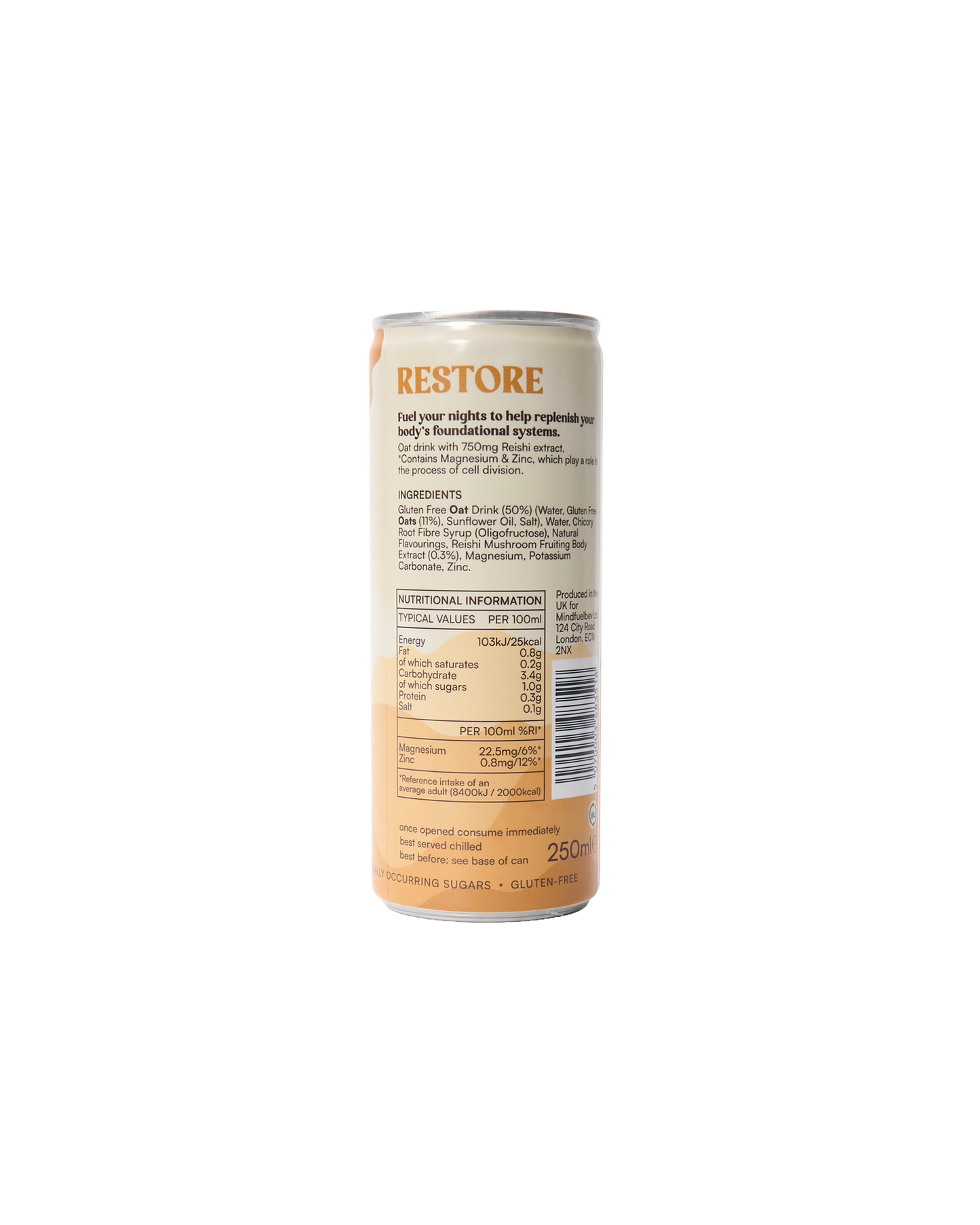 Banoffee Mushroom Iced Latte