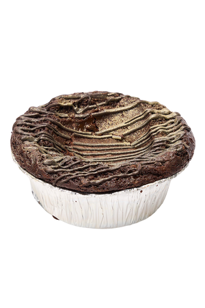 Salted Caramel Brownie Pie (Gluten Free)