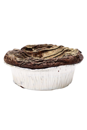 Salted Caramel Brownie Pie (Gluten Free)
