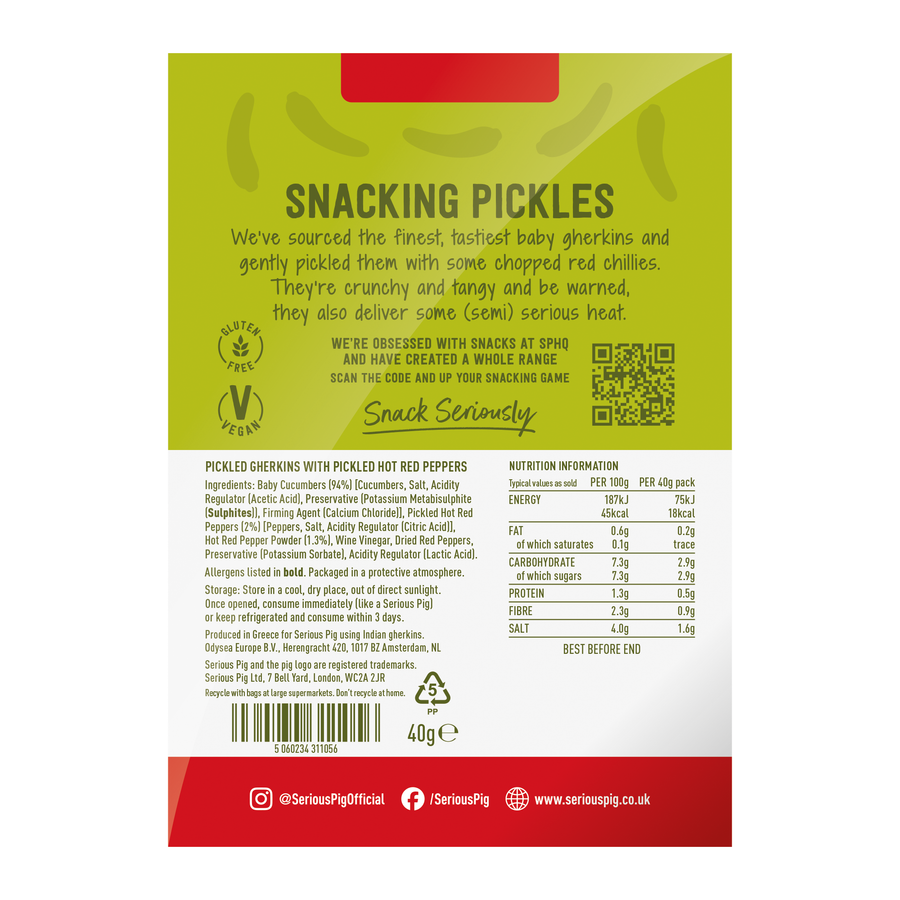 Snacking Pickles With Chillies