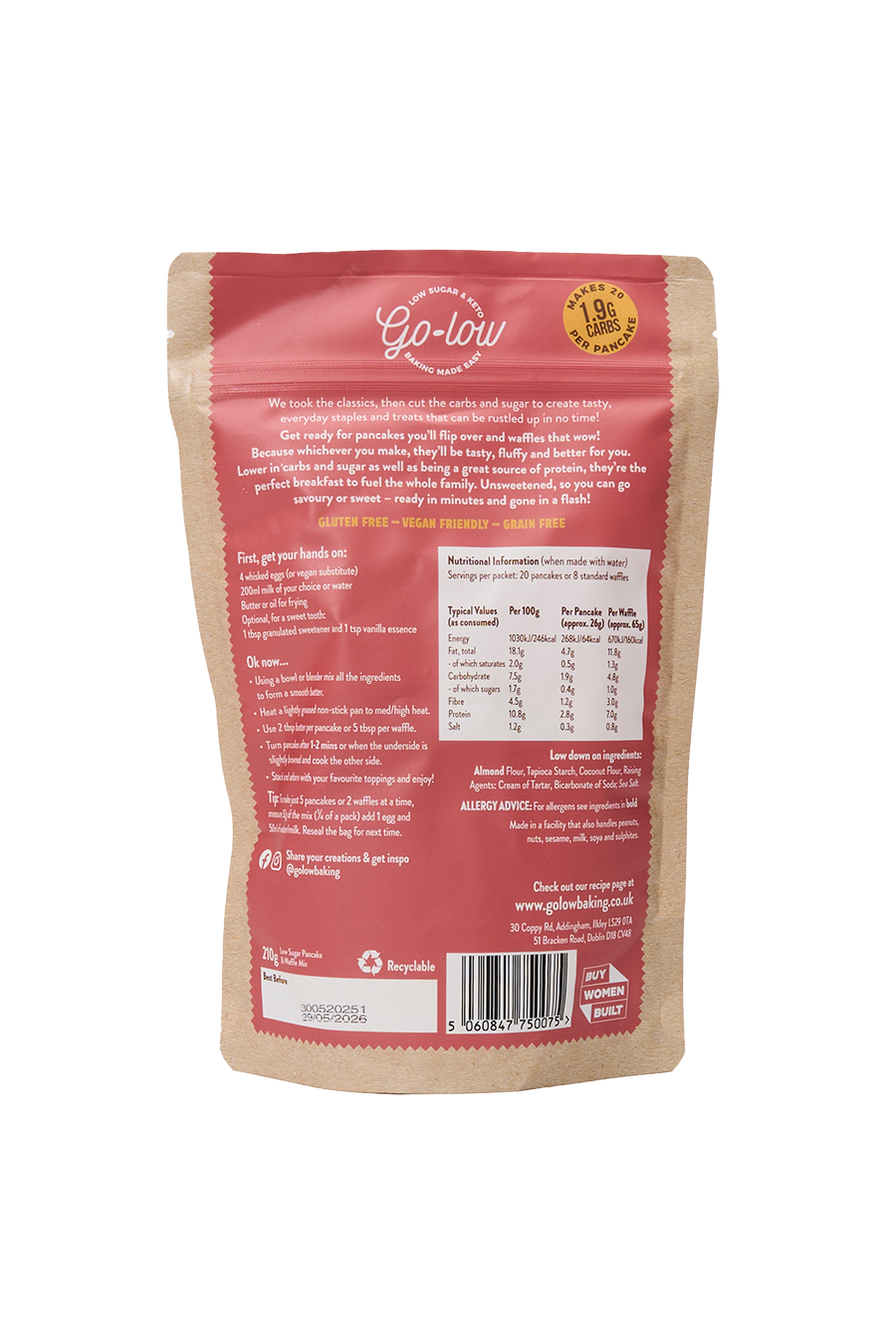 Keto Pancake & Waffle Mix