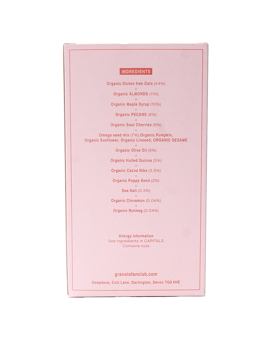 Sour Cherry, Almond & Cacao