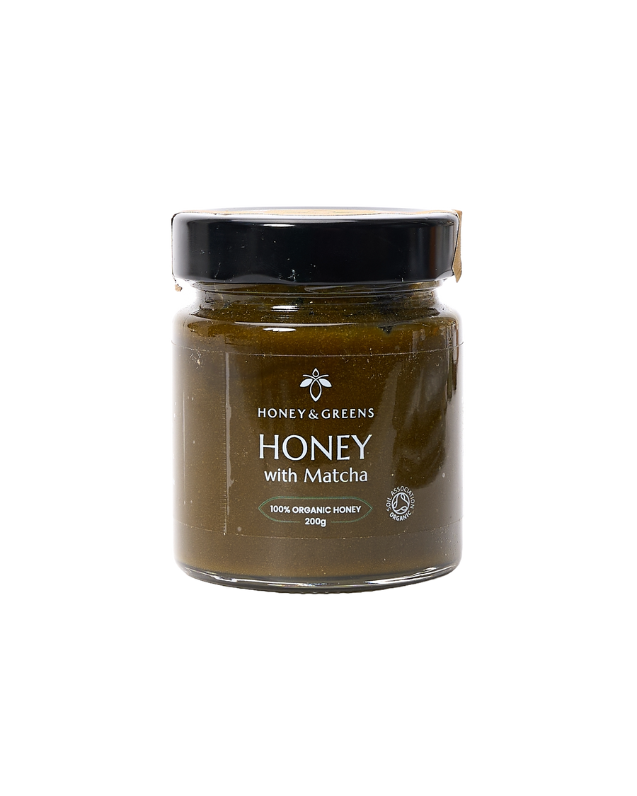 Organic Honey with Matcha