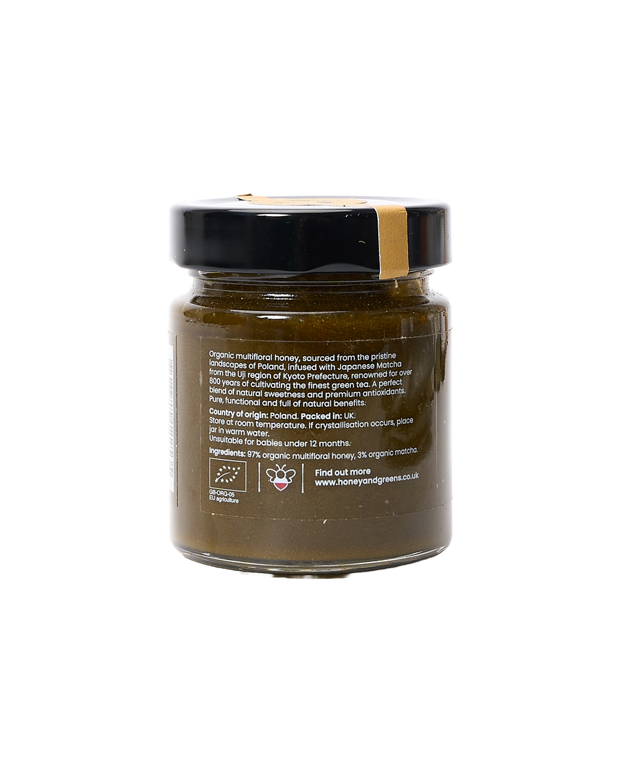Organic Honey with Matcha