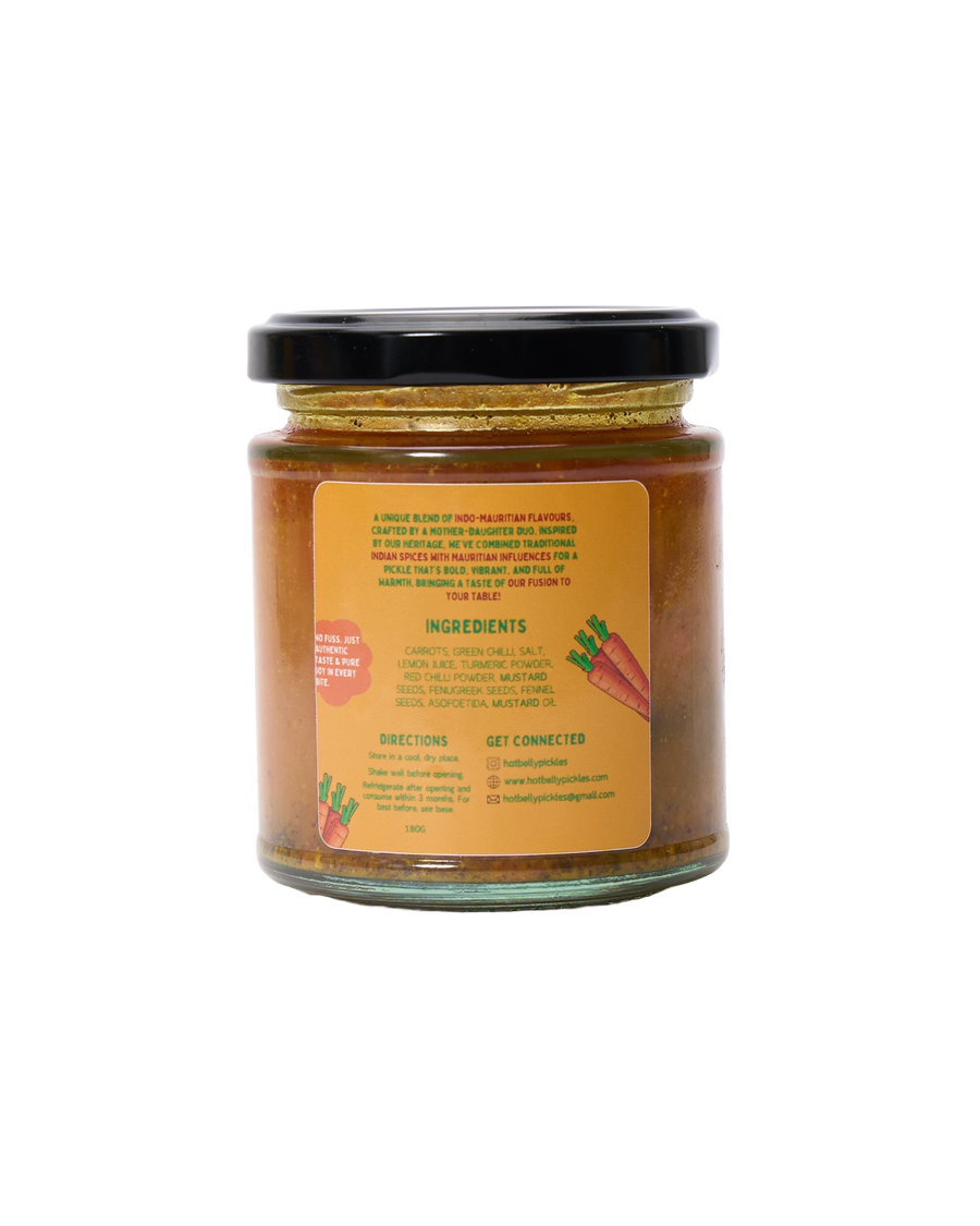 Crunchy Carrot: Spiced Pickled Carrot