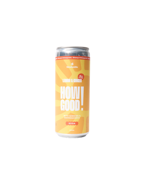 Lemon & Ginger Ashwagandha Soda