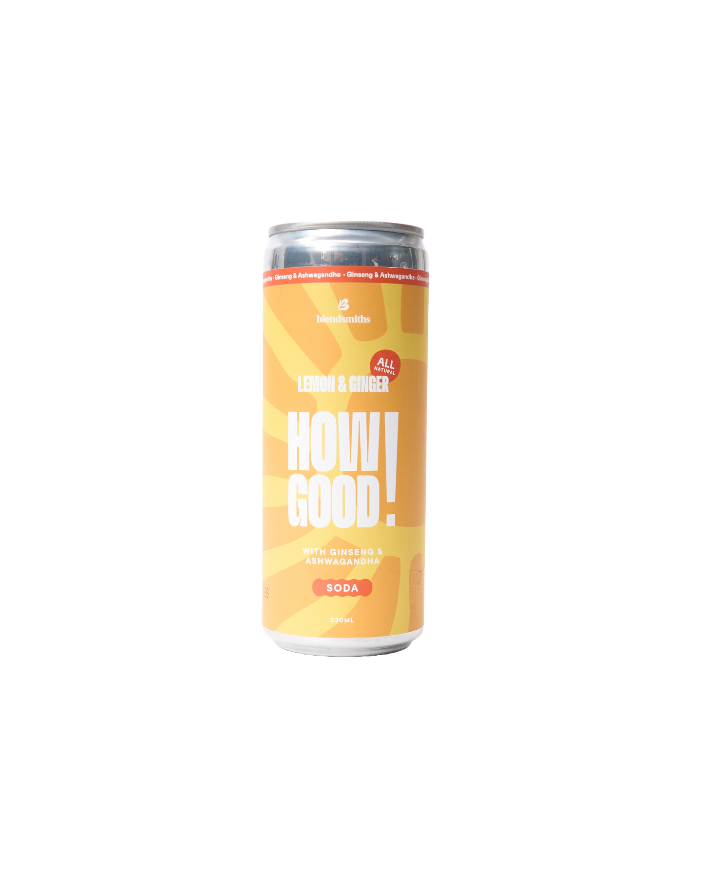 Lemon & Ginger Ashwagandha Soda
