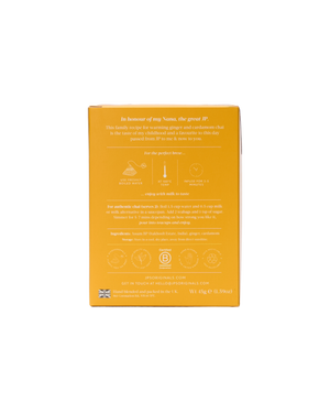 Spiced Chai with Ginger & Cardamom