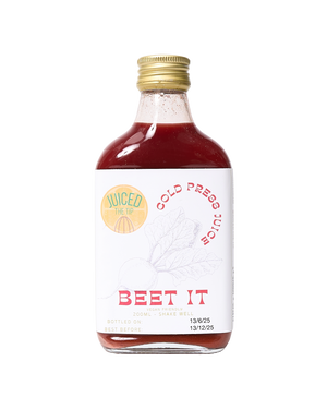 Beet It: Beetroot & Ginger Juice Shots