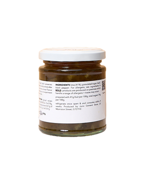 Peppery Lime Basil Marmalade