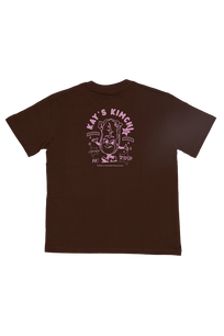 Pink & Brown Kimchi Tee (M)