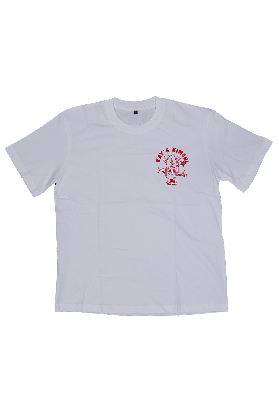 Red & White Kimchi Tee (L)