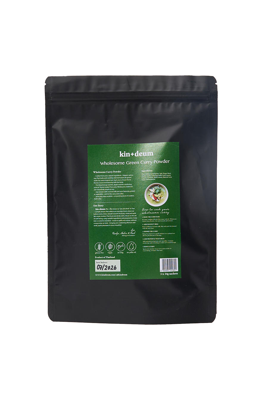 Thai Green Curry Powder (3x34g)