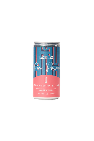 Strawberry & Lime Rum Punch