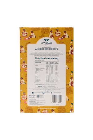 Wholegrain Ancient Grain Honey Hoops Cereal