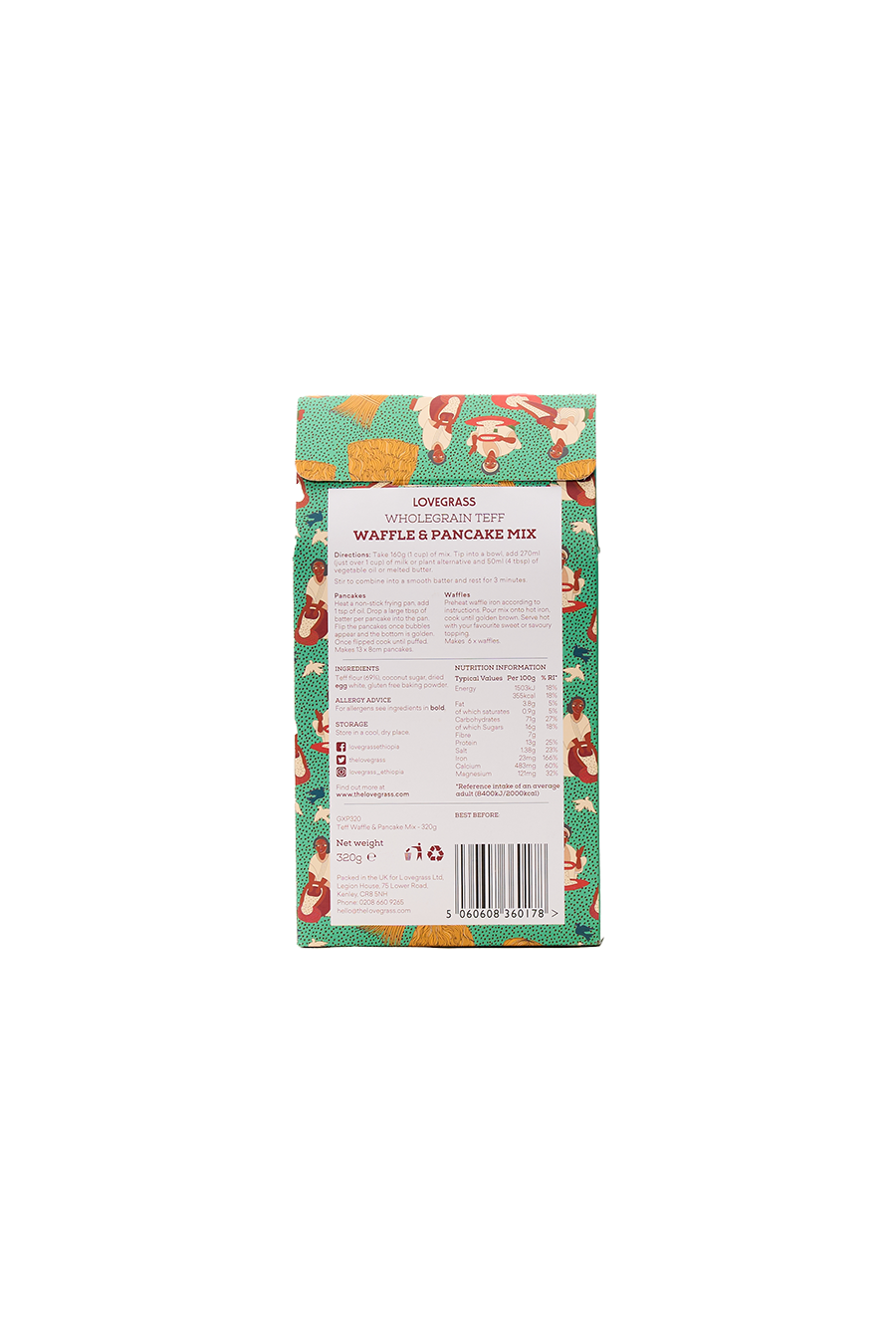 Teff Pancake & Waffle Mix