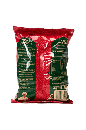 Hot & Spicy Teff Puffs