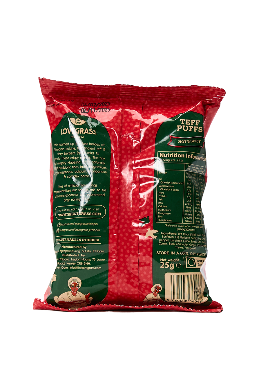 Hot & Spicy Teff Puffs