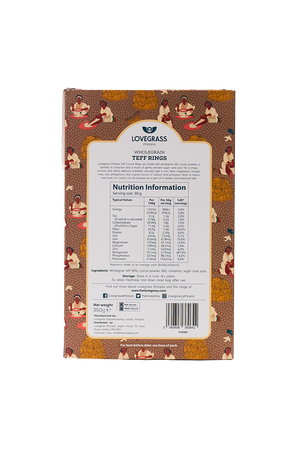 Wholegrain Teff Cocoa Rings