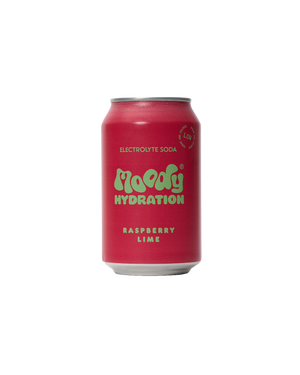 Raspberry & Lime Electrolyte Soda