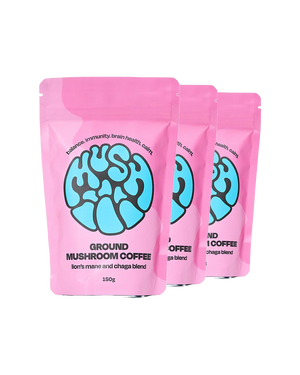 Adaptogenic Mushroom & Coffee Blend Trio