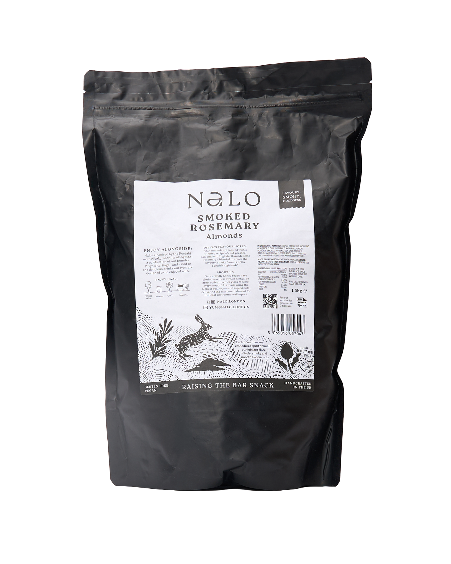 Smoked Rosemary Almonds (1.5kg)