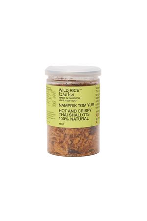 Tom Yum Namprik: Lemongrass & Chilli Crispy Shallots