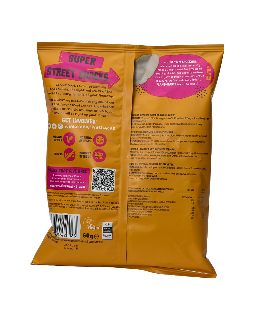 Vegan Prawn Crackers (Sharing Bag)