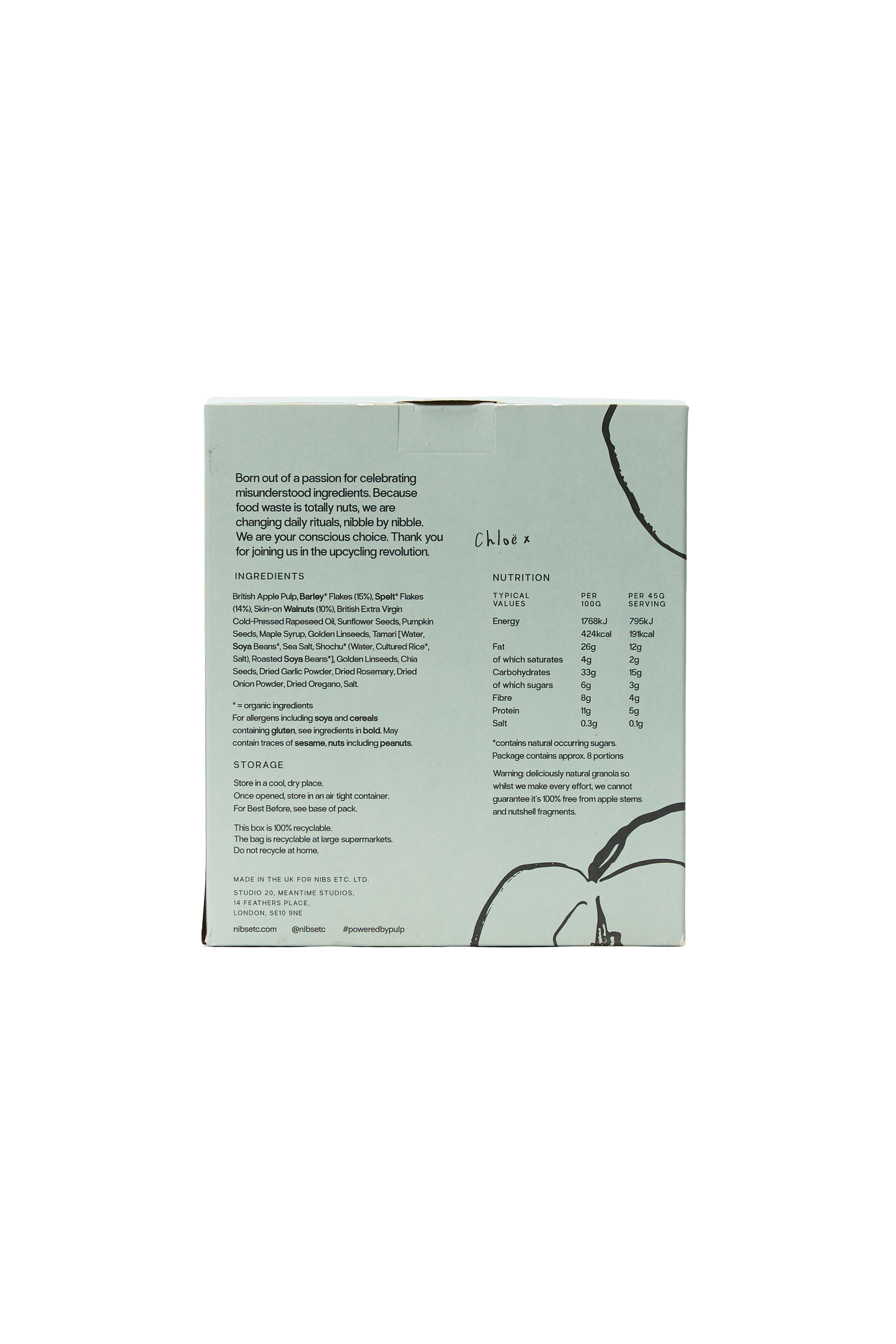 Barley, Spelt & Walnut Savoury Granola