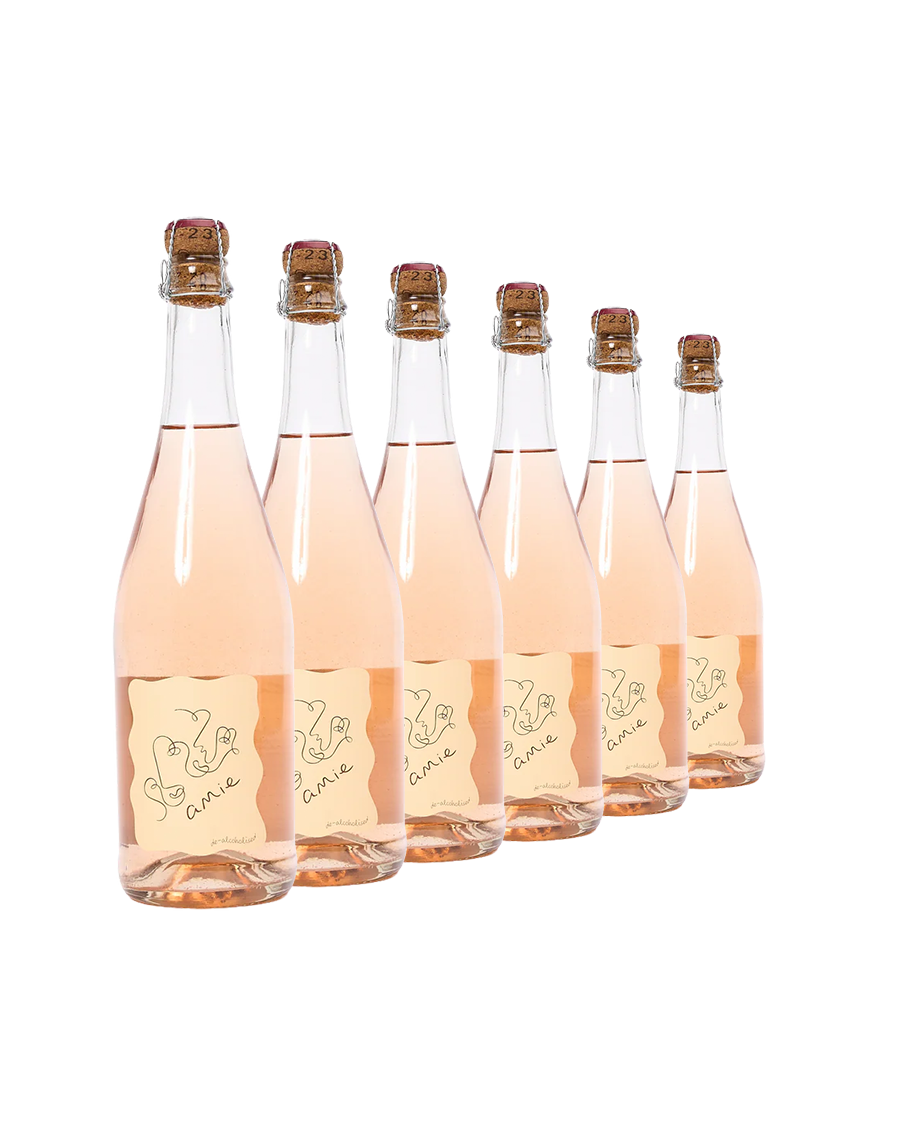 Non-Alcoholic Grenache Lightly Sparkling Wine (6 Bottles)