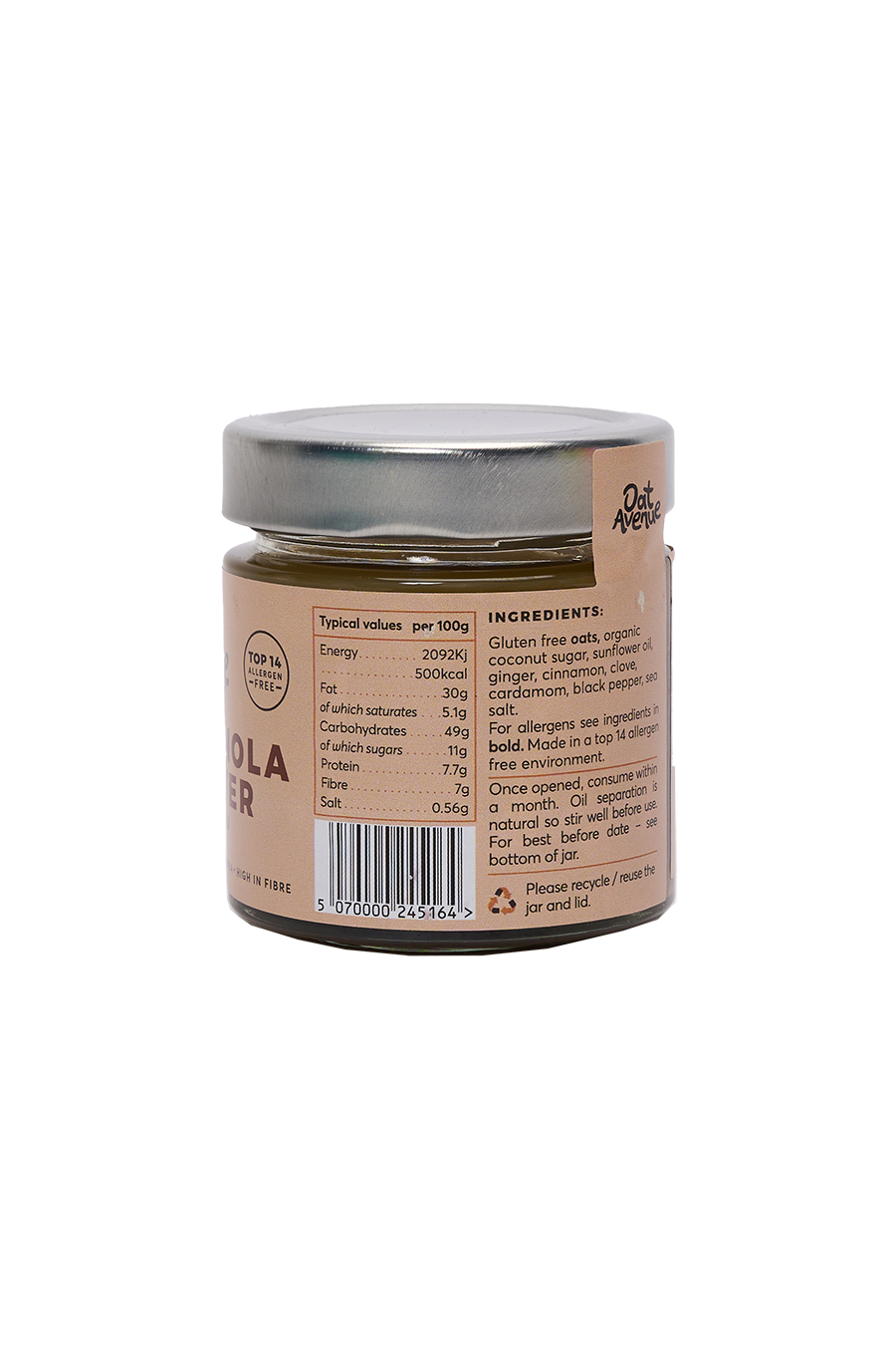 Chai Spiced Granola Butter