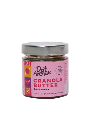 Raspberry Granola butter