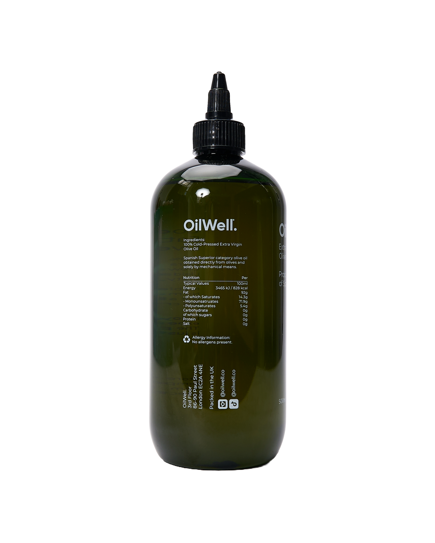 Spanish Extra Virgin Olive Oil (500ml)