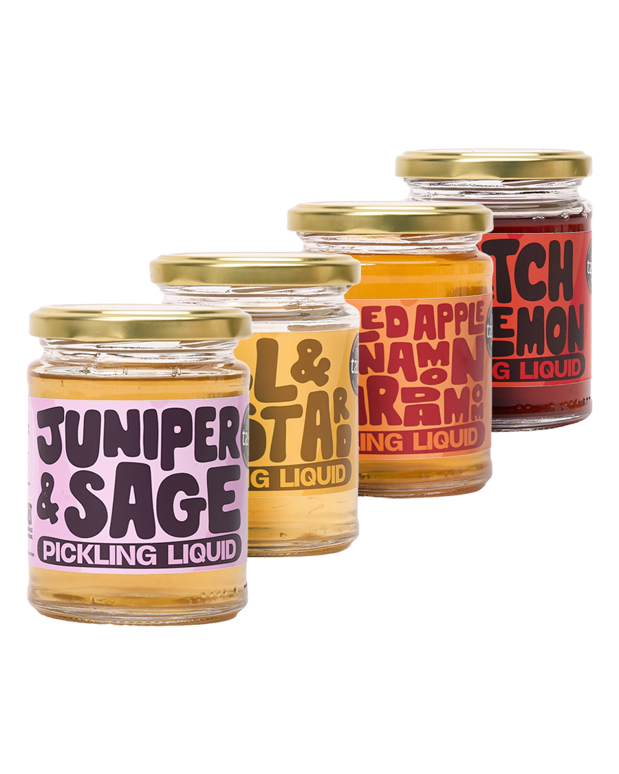 Pickling Essentials: Dill, Apple, Juniper & Scotch Bonnet