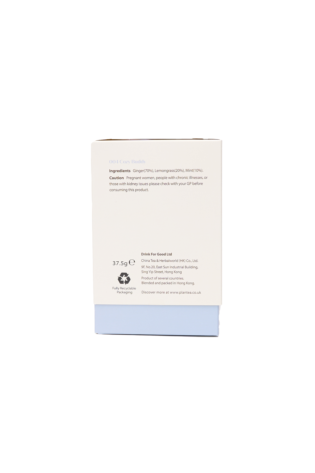 Cozy Buddy: Ginger & Lemongrass Tea