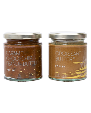 Croissant Butter & Caramel-Choc Peanut Butter Bundle