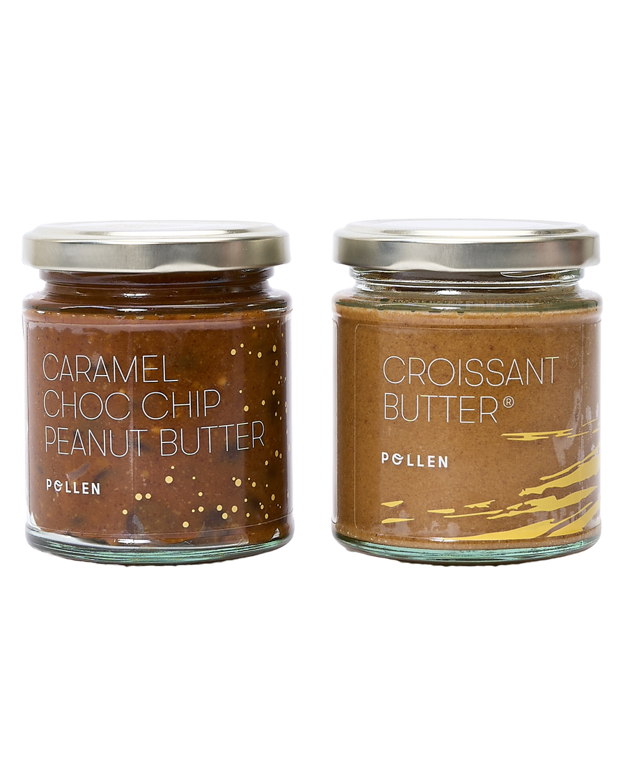 Croissant Butter & Caramel-Choc Peanut Butter Bundle