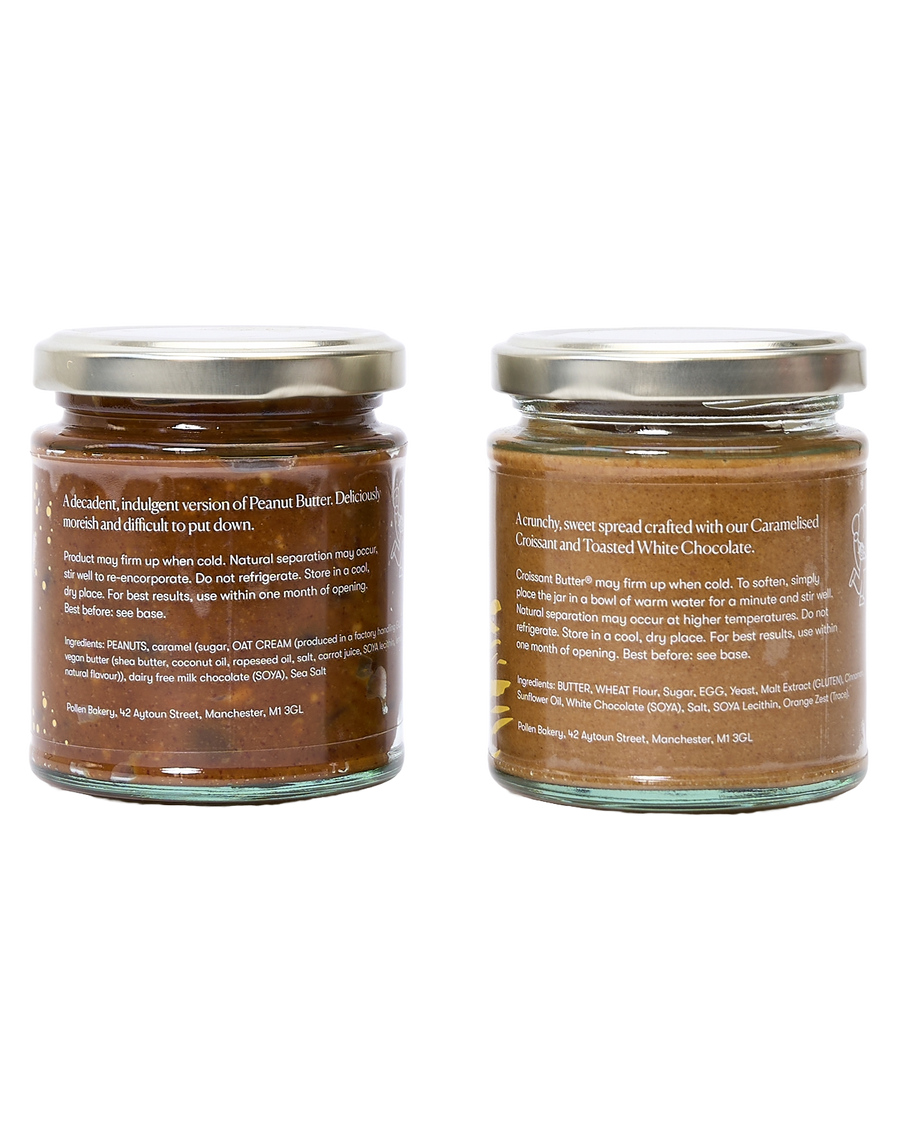 Croissant Butter & Caramel-Choc Peanut Butter Bundle