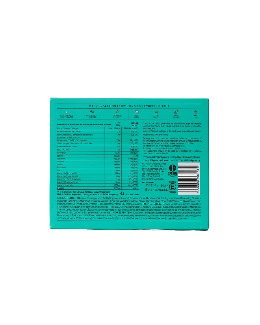 Citrus Hydration Sachets