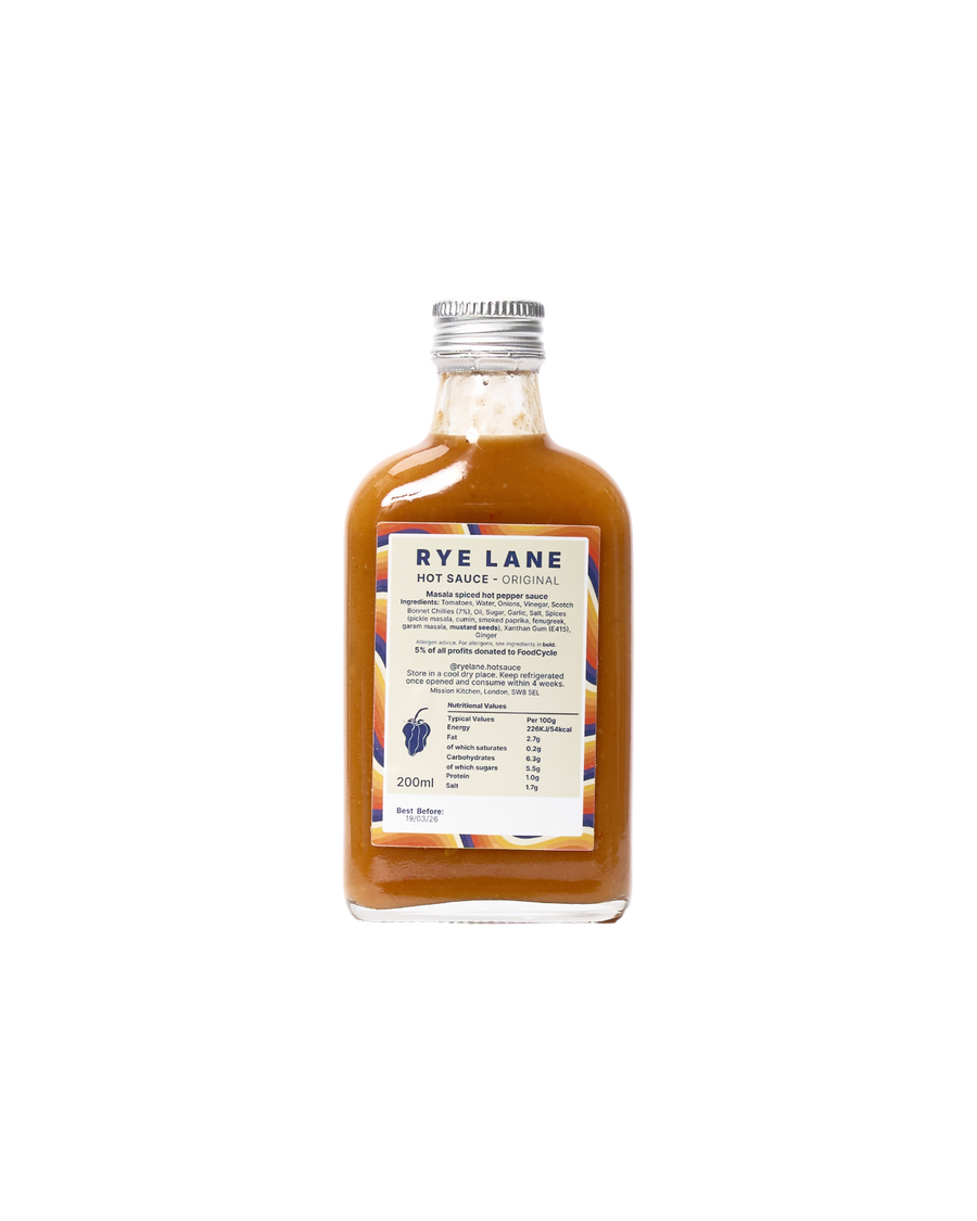 Original Rye Lane Hot Sauce