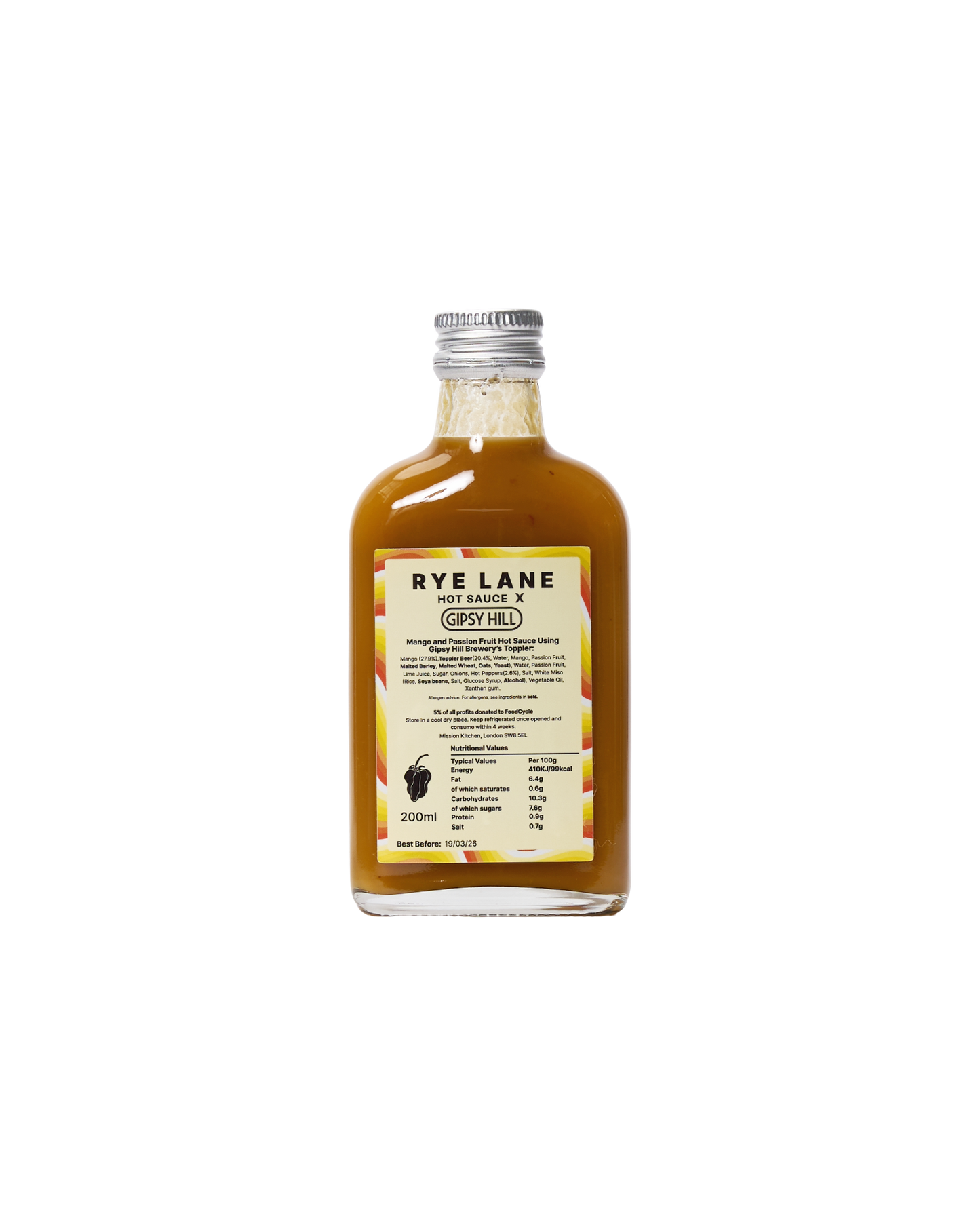 Toppler Mango Hot Sauce