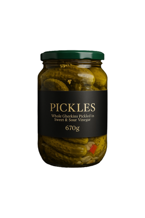 Sweet & Sour Gherkins